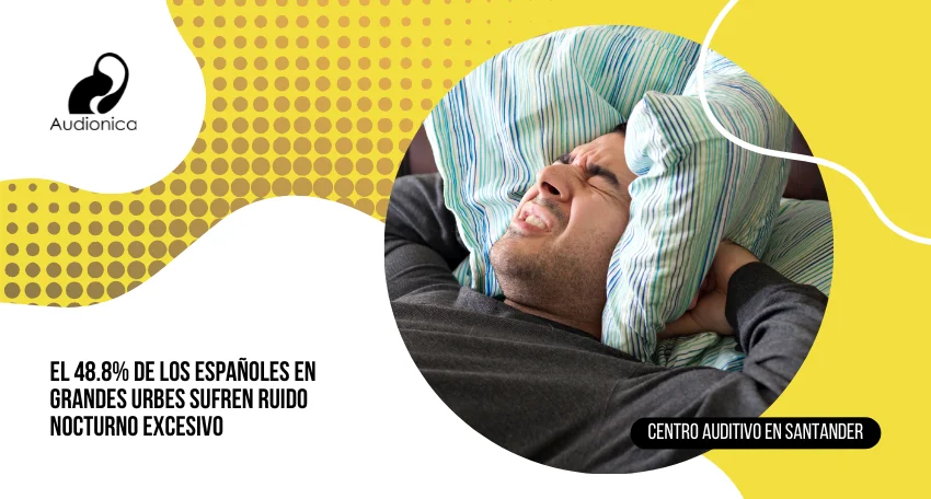 El 48.8% de los españoles en grandes ciudades sufren ruido nocturno excesivo
